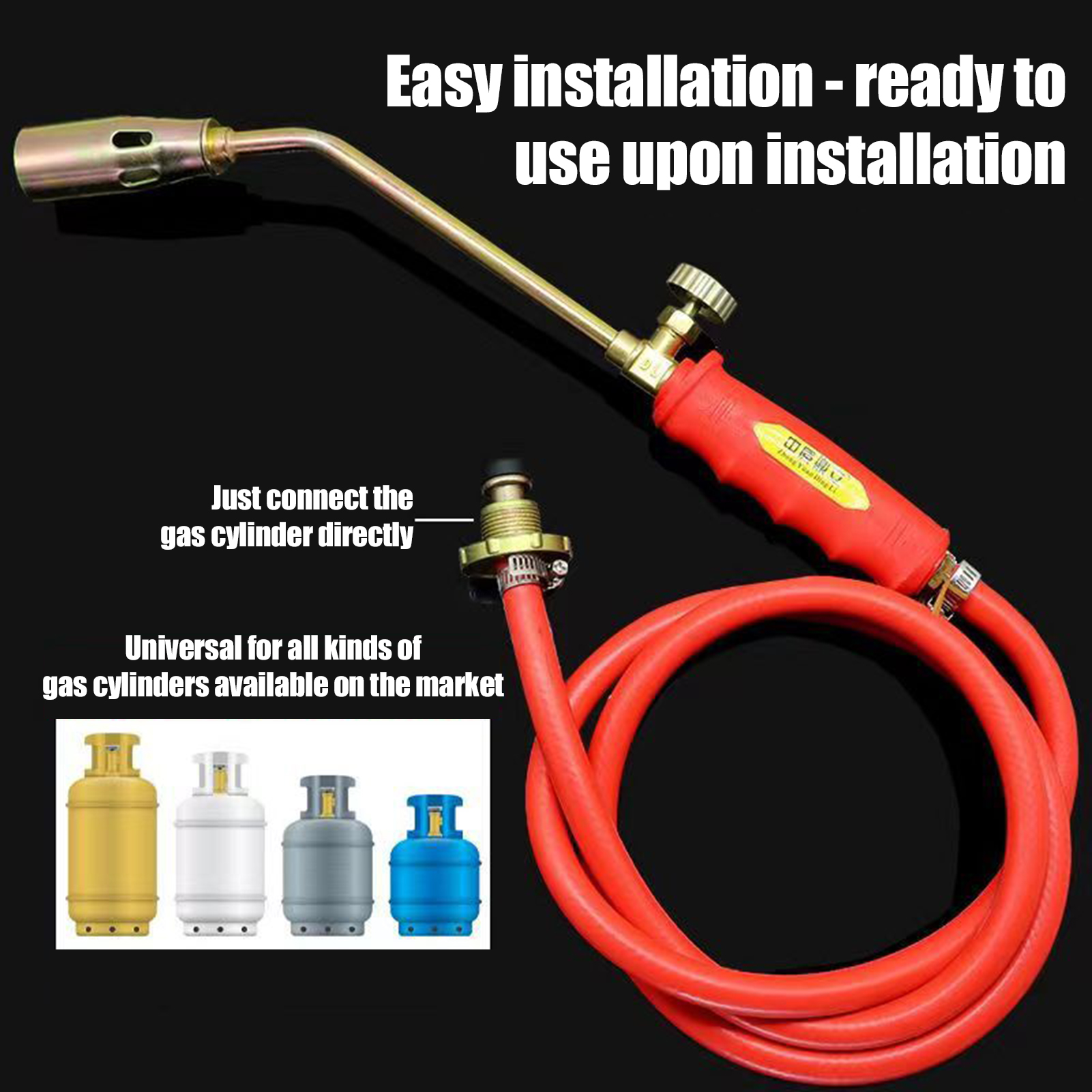 Outdoor Gas Stove - Outdoor Camping Burners Portable Manual Igniter
