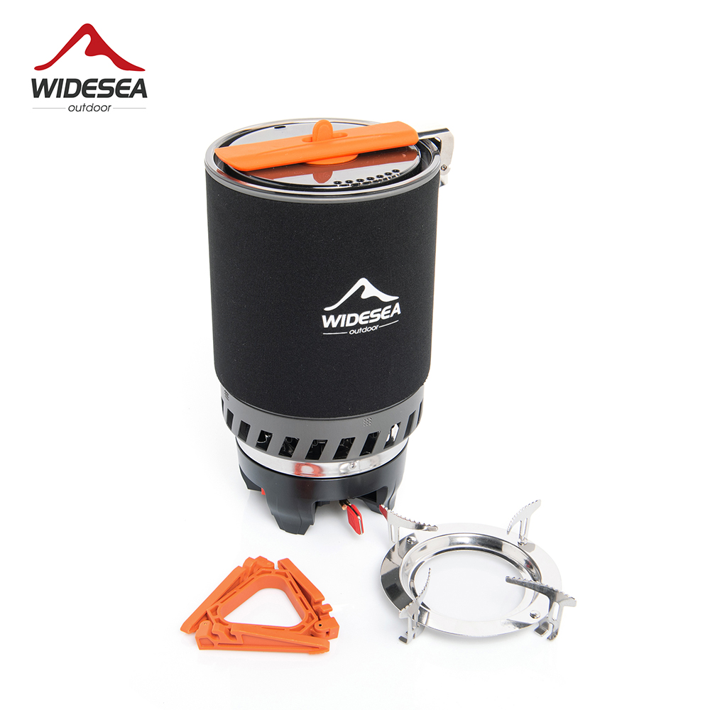 Outdoor Gas Stove - Widesea Camping Cooking System with Heat