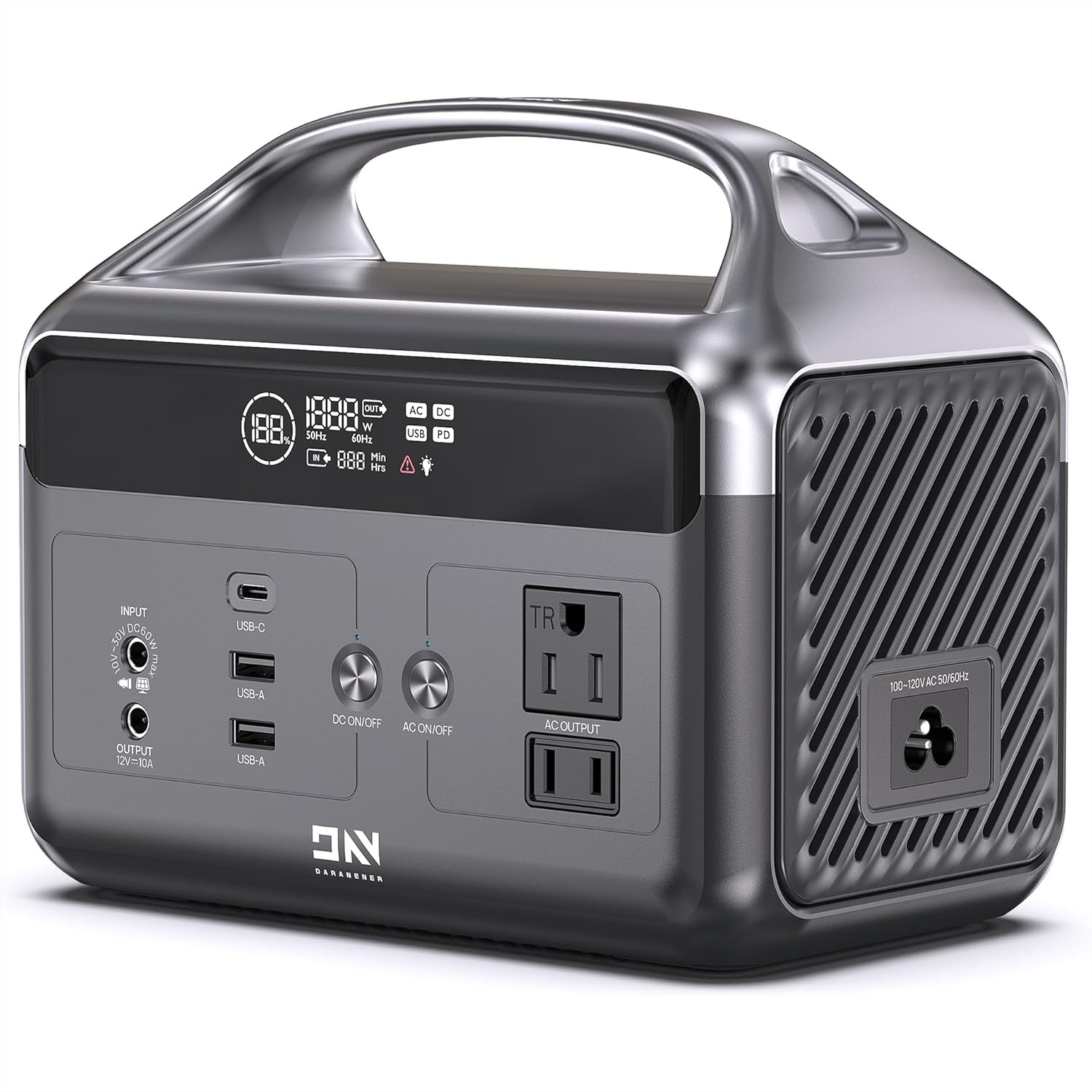 Outdoor Camping Outlet - Portable Power Station 192Wh LiFePO4 Battery