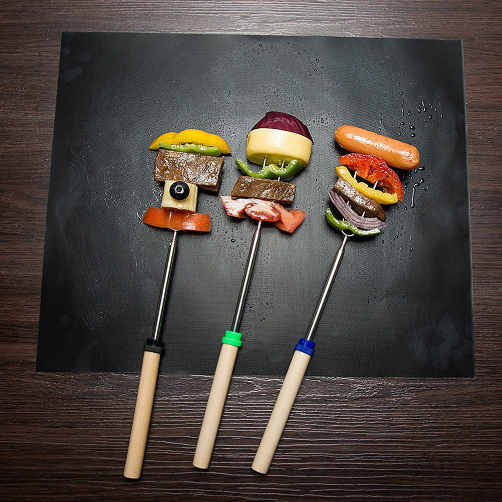 Outdoor Gas Stove - 5Pcs Food Grade Nonstick Bbq Grill