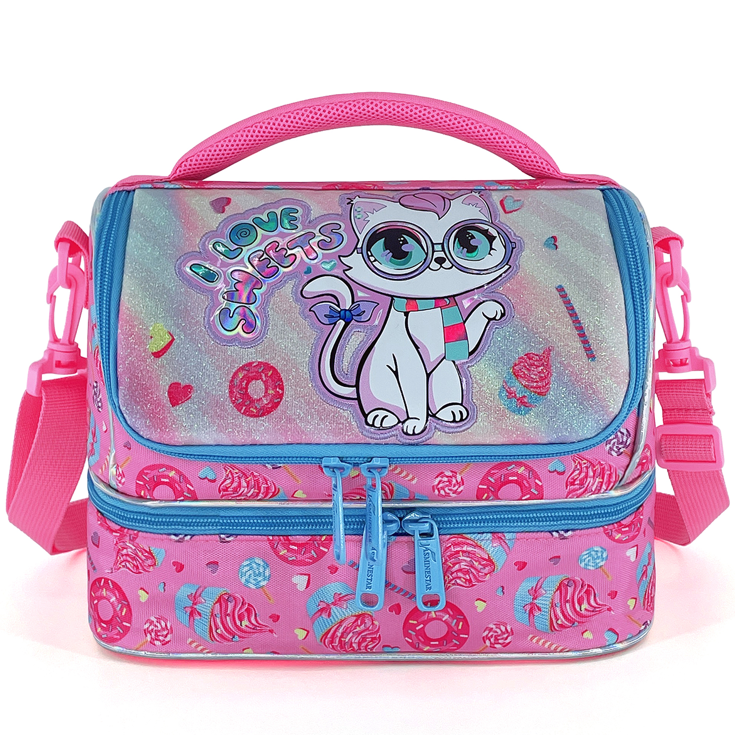 Outdoor Camping Activities - Lunch Bag for Kids Large Capacity