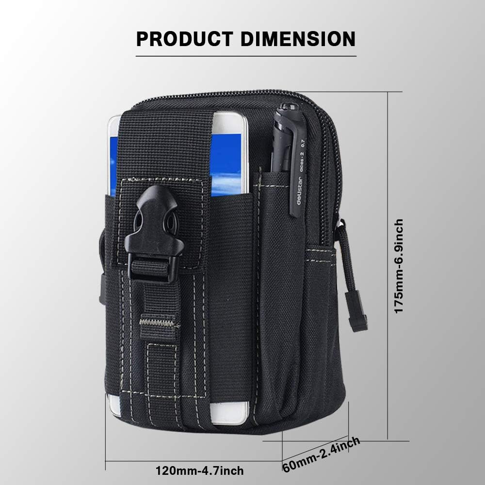 Tactical Molle Belt Pouch Mili - Outdoor Camping Hiking 리뷰 및 가격