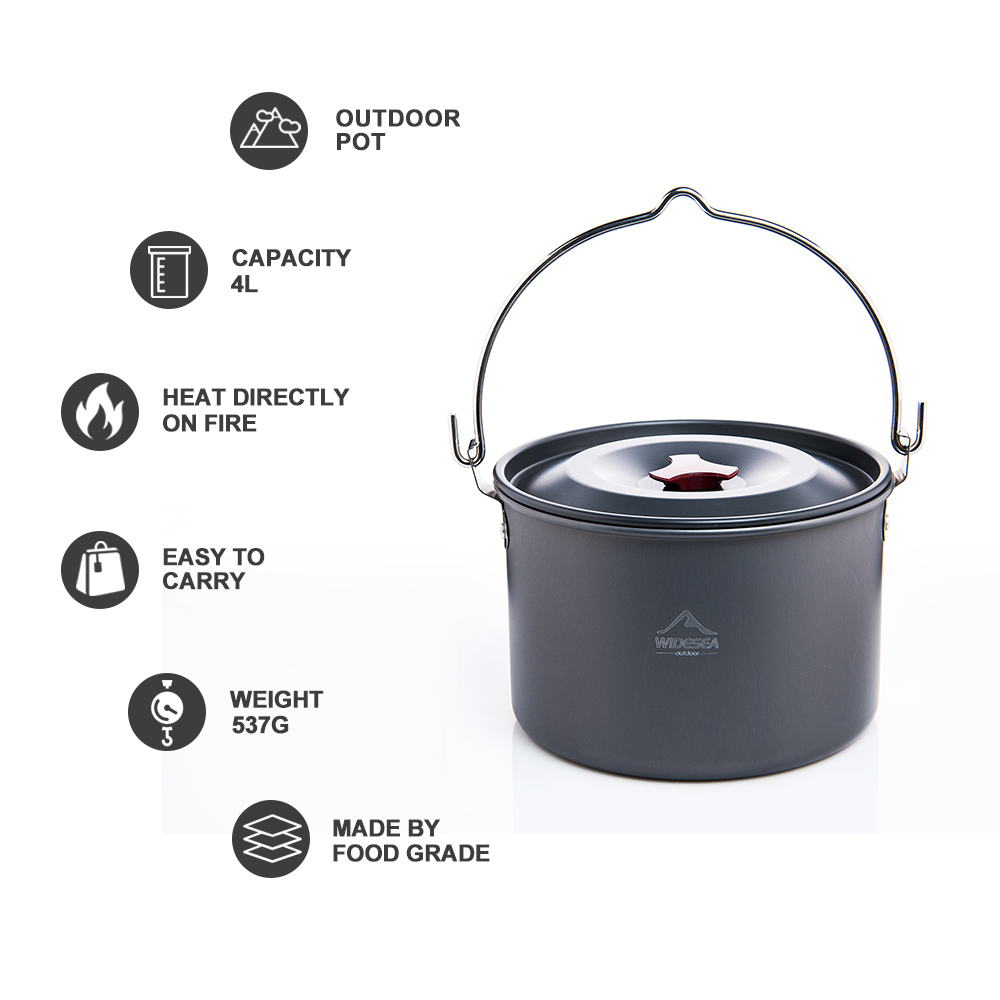 Widesea Hard Anodized Aluminum - Outdoor Camping Cooking Equipment 리뷰 및 가격