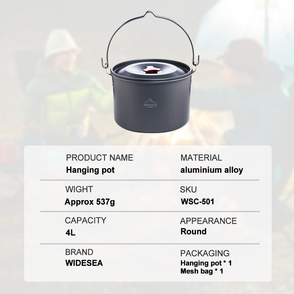 Widesea Hard Anodized Aluminum - Outdoor Camping Cooking Equipment 리뷰 및 가격
