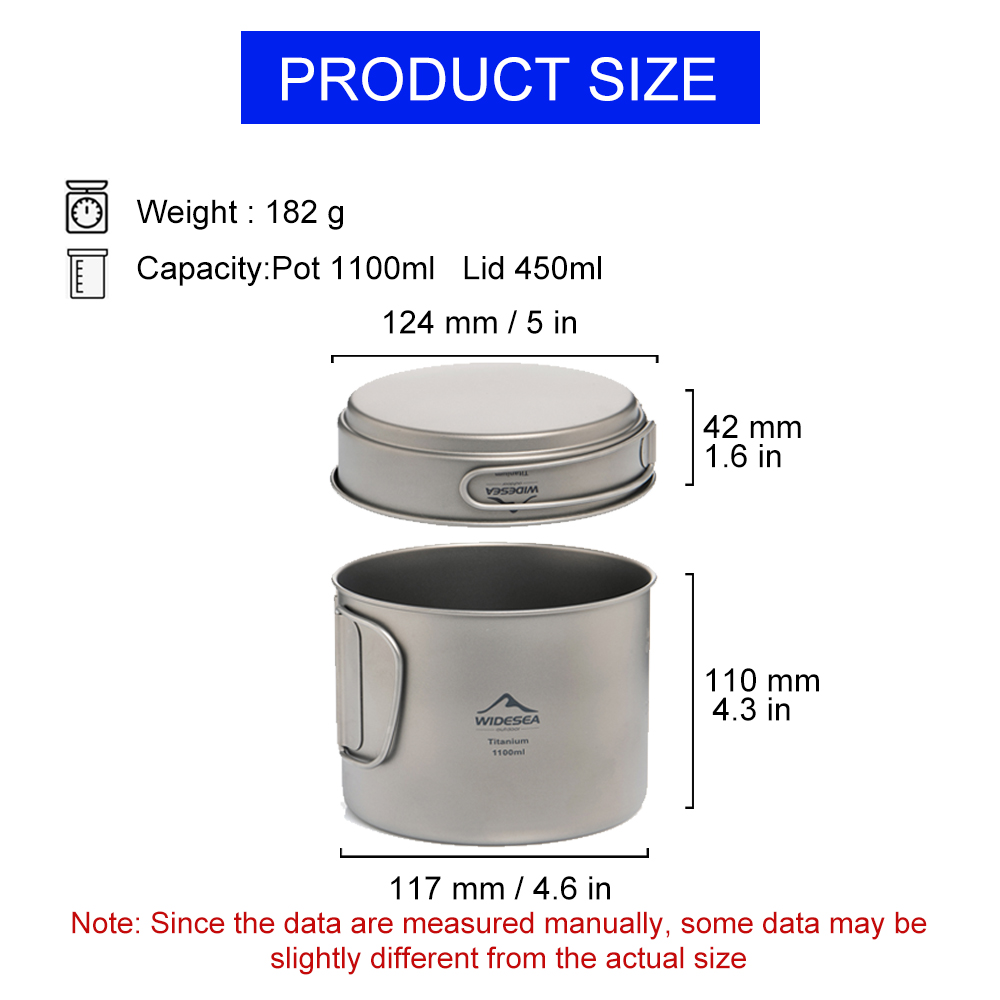 Widesea Ultralight Titanium Ca - Outdoor Camping Cooking Equipment 리뷰 및 가격