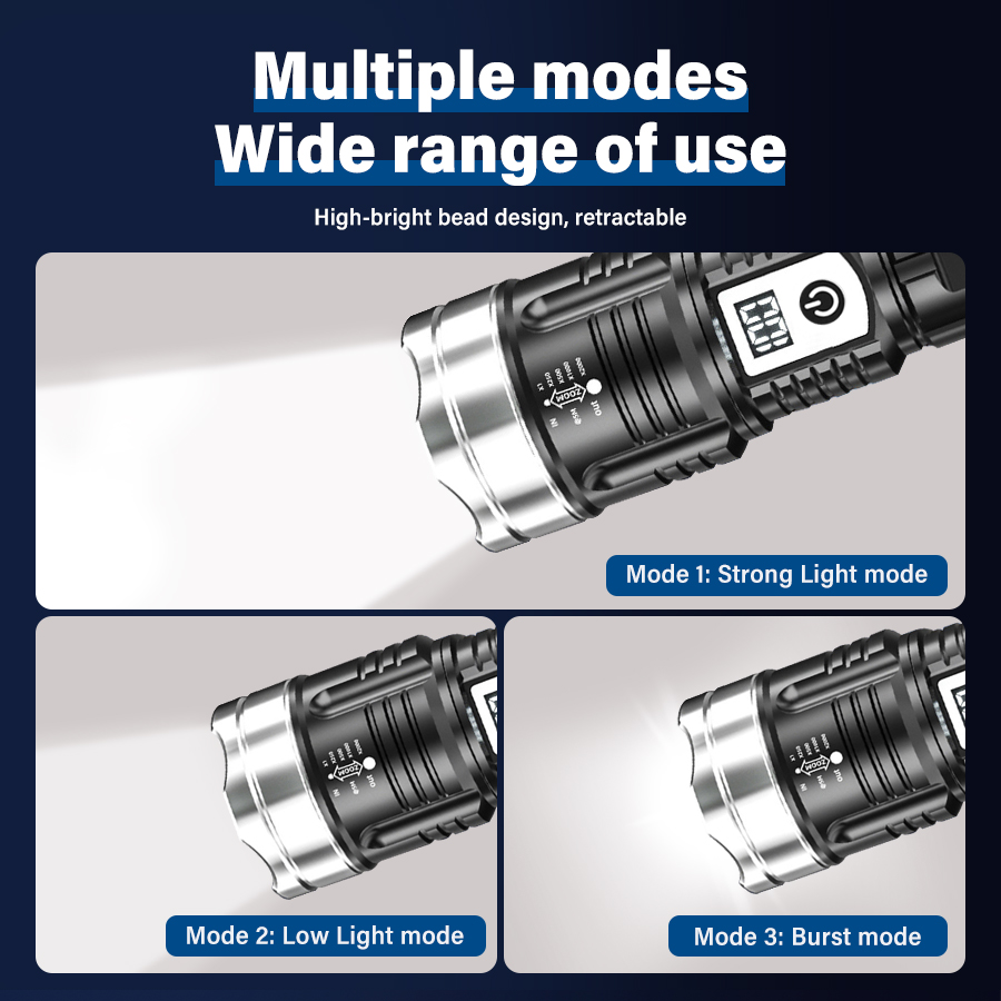 High Power 200000LM LED Flashl - Outdoor Camping Hiking 리뷰 및 가격