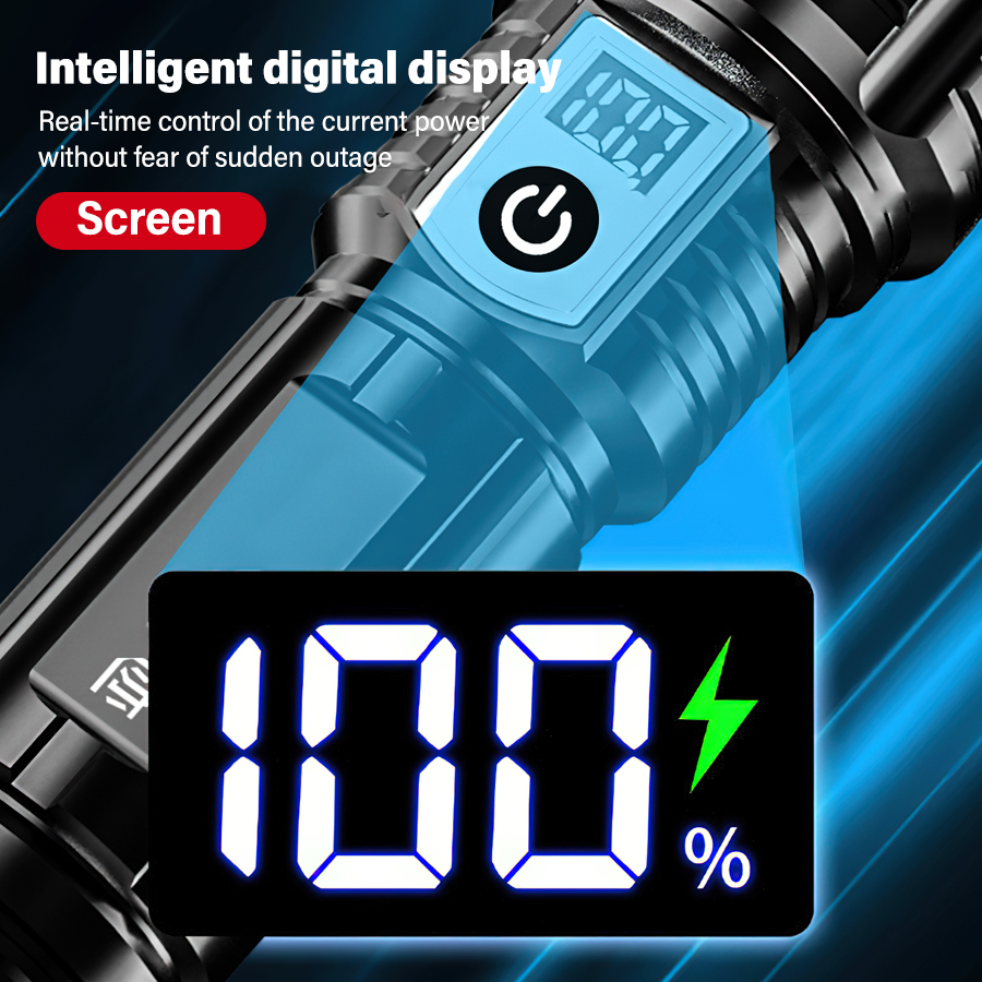 High Power 200000LM LED Flashl - Outdoor Camping Hiking 리뷰 및 가격