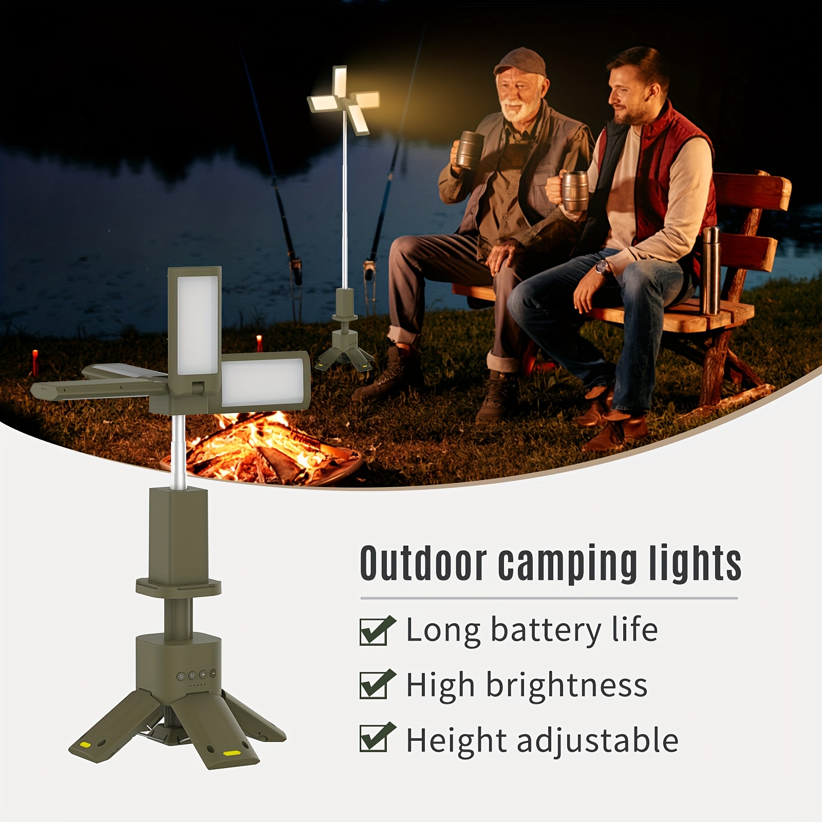 Camping Lantern, 14000mAh Rech - Outdoor Camping Hiking 리뷰 및 가격