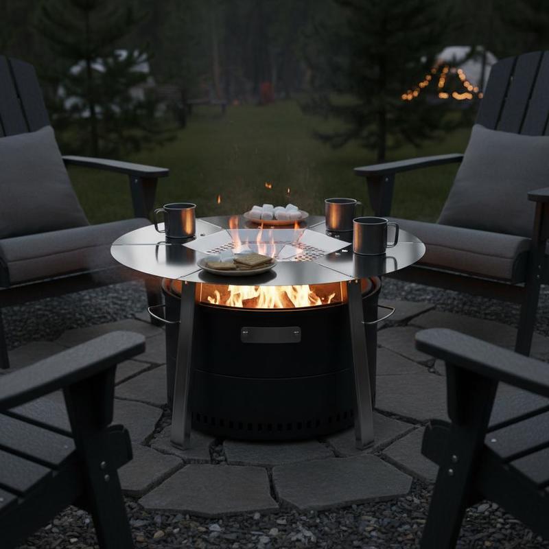 Fireplace Radiant Plate 20 inc - Outdoor Camping Burner 리뷰 및 가격