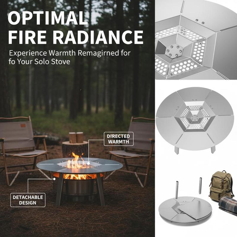 Fireplace Radiant Plate 20 inc - Outdoor Camping Burner 리뷰 및 가격