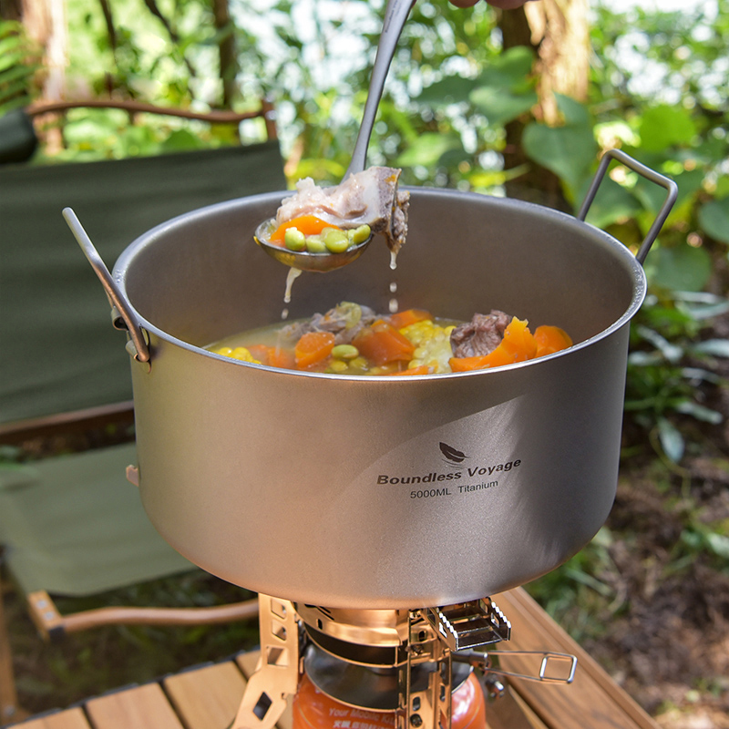Boundless Voyage Titanium Pot  - Outdoor Camping Cooking Equipment 리뷰 및 가격