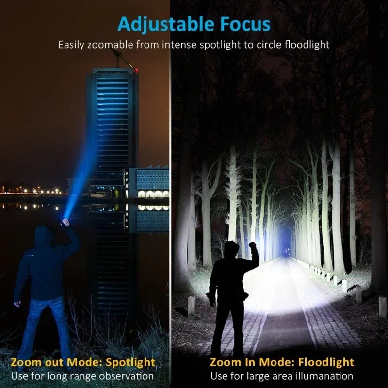 T6 LED Rechargeable Flashlight - Outdoor Camping Hiking 리뷰 및 가격