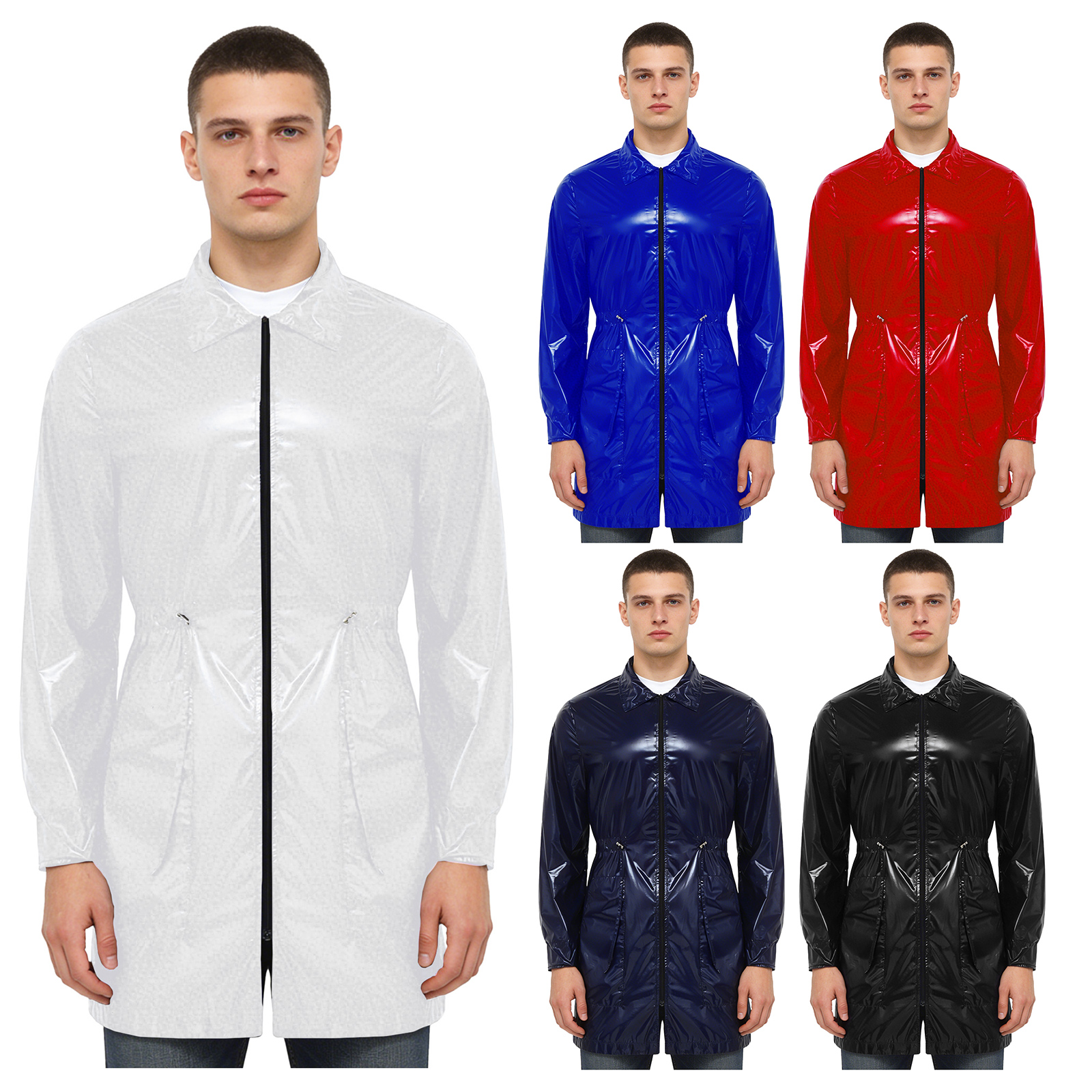 Mens Waterproof Rain Jacket Co - Outdoor Camping Hiking 리뷰 및 가격