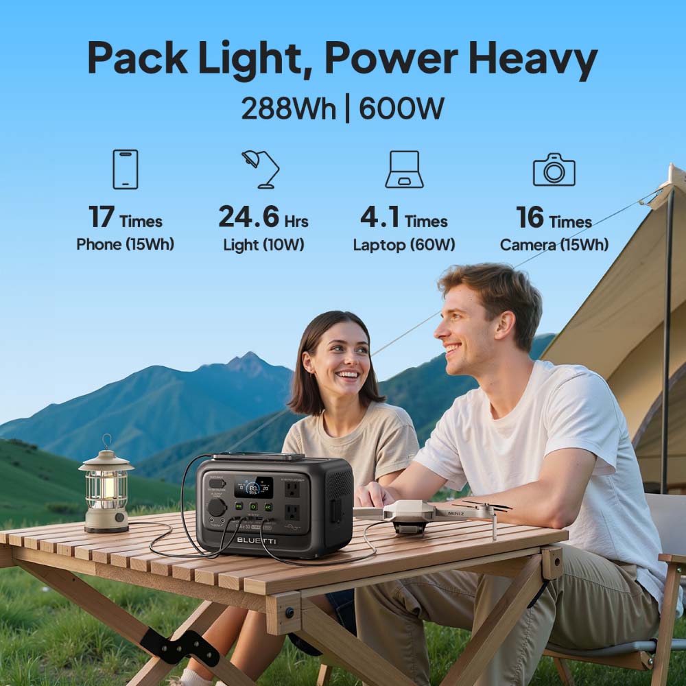 【Renew】BLUETTI Elite 30 V2 Por - Outdoor Camping Outfit 리뷰 및 가격