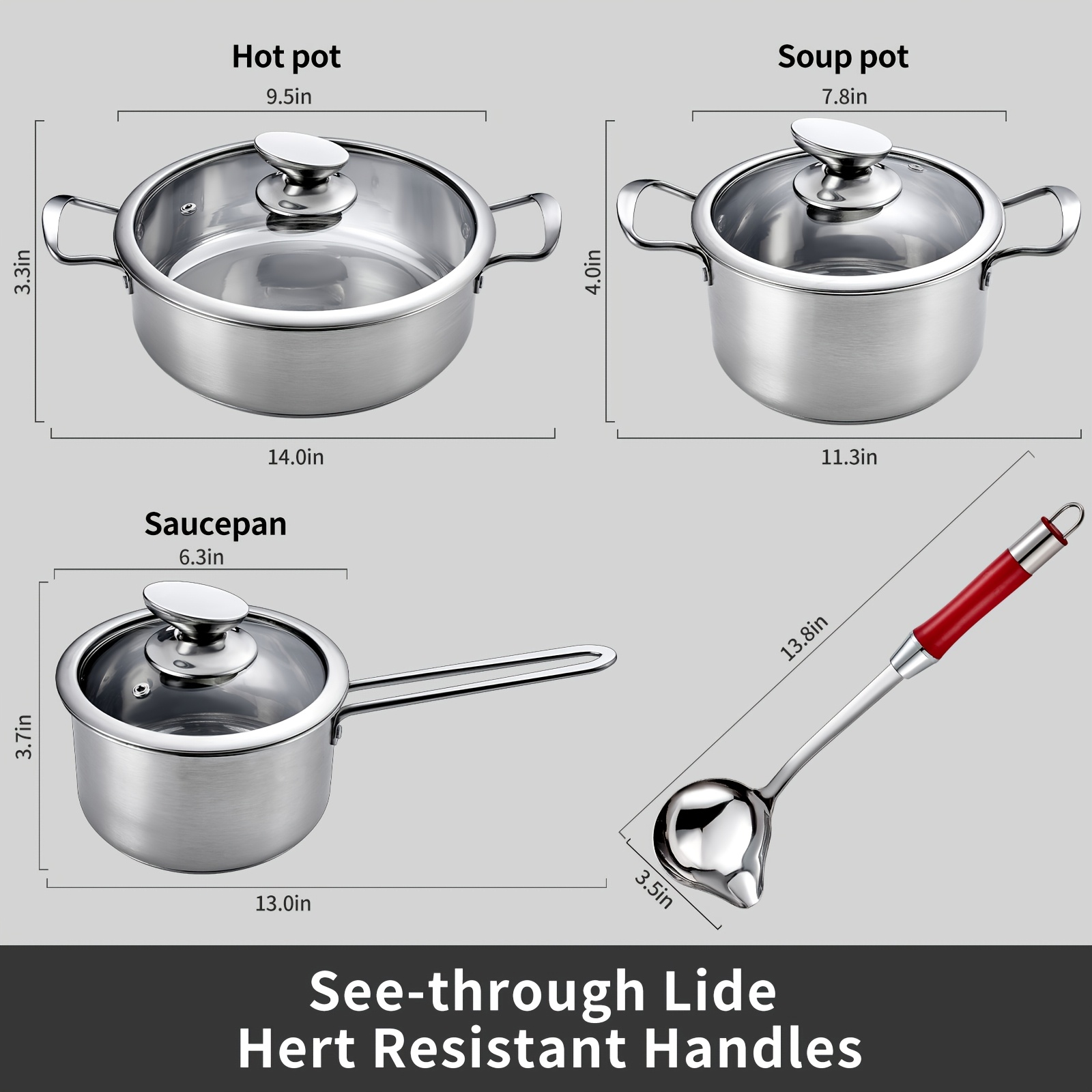 7pcs Stainless Steel Cookware  - Outdoor Gas Stove 리뷰 및 가격