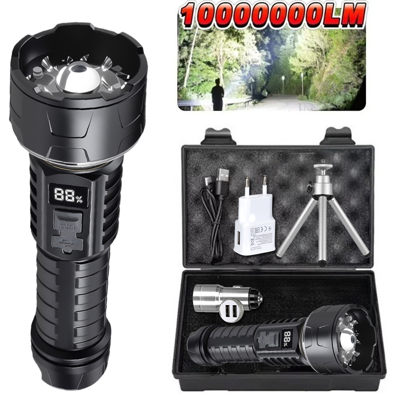 COB LED Flashlight Rechargeabl - Outdoor Camping Hiking 리뷰 및 가격
