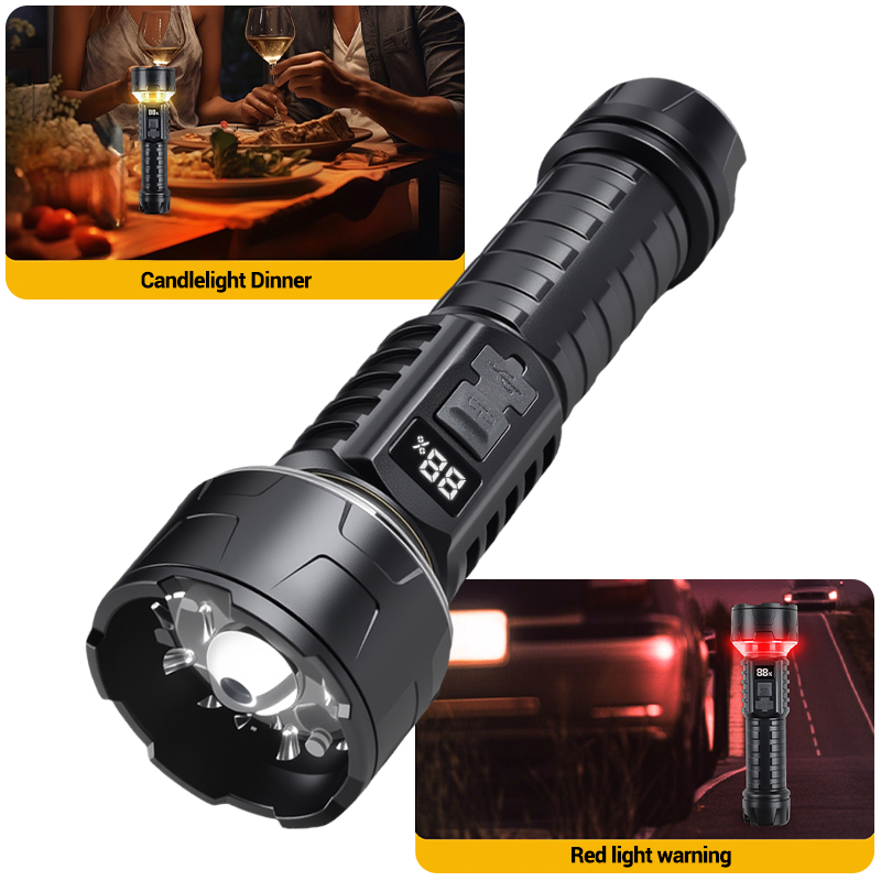 COB LED Flashlight Rechargeabl - Outdoor Camping Hiking 리뷰 및 가격