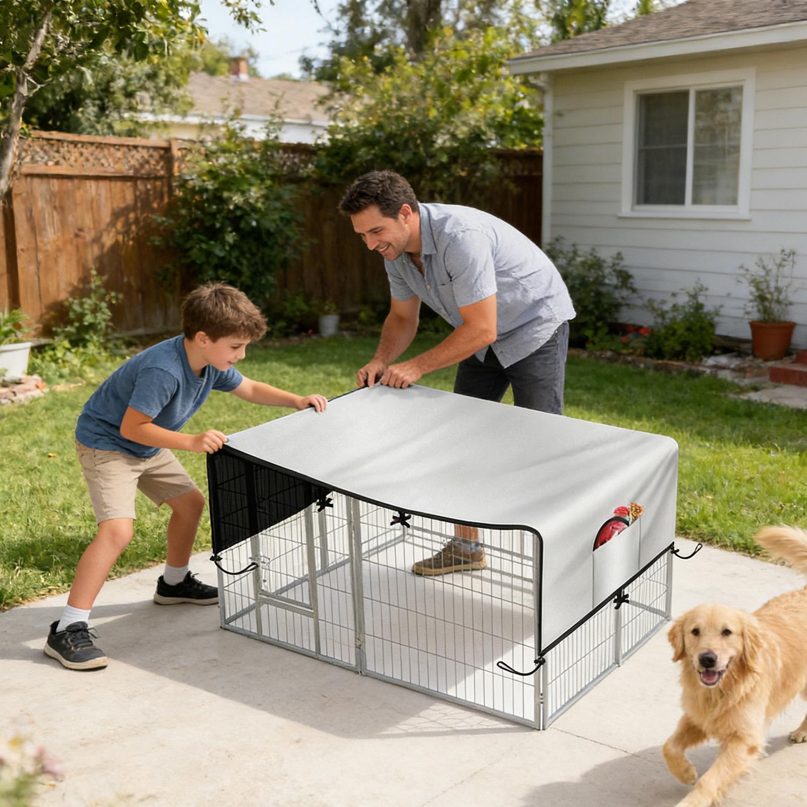 Dog Crate Cover 210D Oxford Pr - Outdoor Camping Dog Kennel 리뷰 및 가격