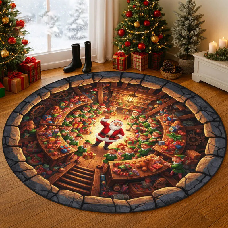 Texas Star Area Rug Round Brow - Outdoor Camping In Texas 리뷰 및 가격