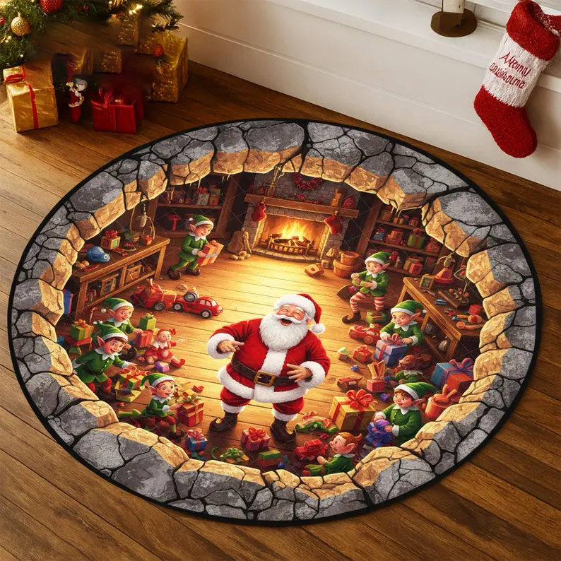 Texas Star Area Rug Round Brow - Outdoor Camping In Texas 리뷰 및 가격