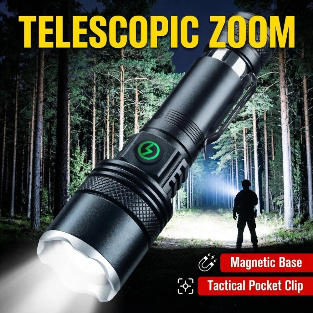 Rechargeable LED Flashlight Zo - Outdoor Camping Hiking 리뷰 및 가격