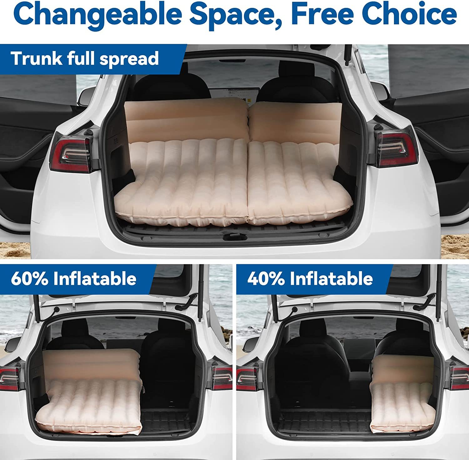 Car Inflatable Bed For Tesla M - Outdoor Y Camping 리뷰 및 가격