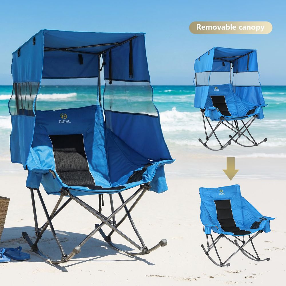 Rocking Camping Chair with Can - Outdoor Camping Rocker 리뷰 및 가격