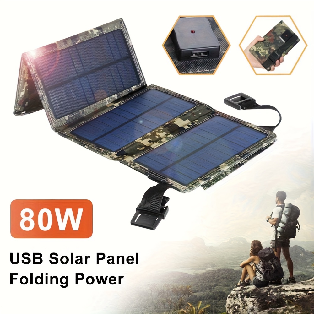 [Solar Panel] 80W Portable Fol - Outdoor In Camping 리뷰 및 가격