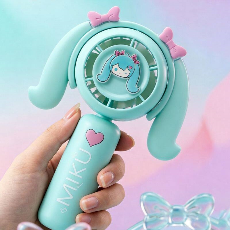 Hatsune Miku Mini Handheld Fan - Outdoor Y Camping 리뷰 및 가격