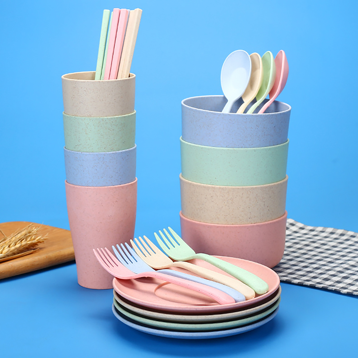 Fork Spoon Chopsticks Bowls Cu - Outdoor Camping Outfit 리뷰 및 가격