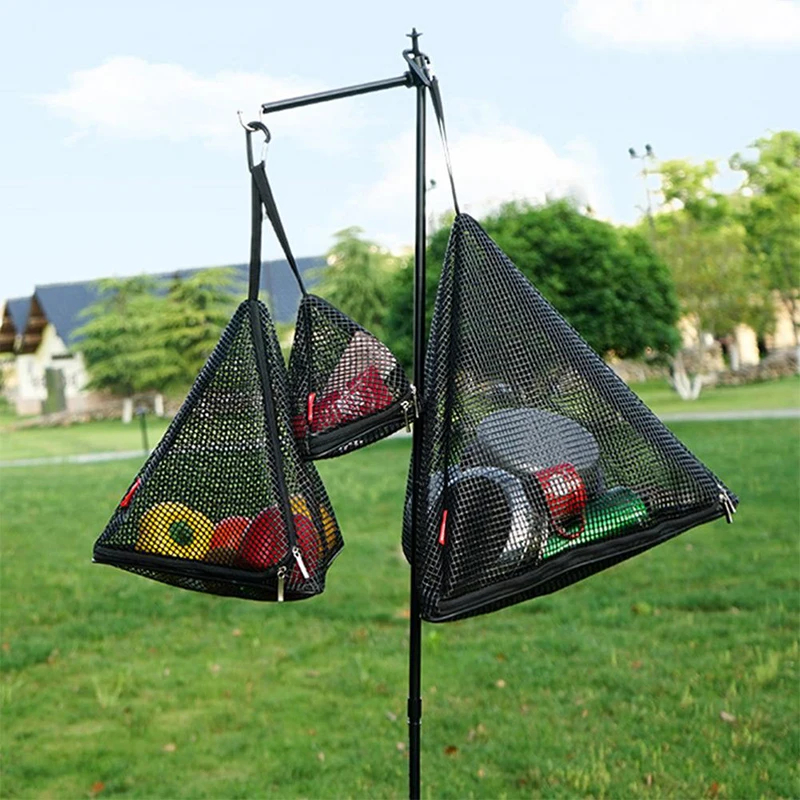 Camping Hanging Triangle Mesh  - Outdoor Camping Activities 리뷰 및 가격