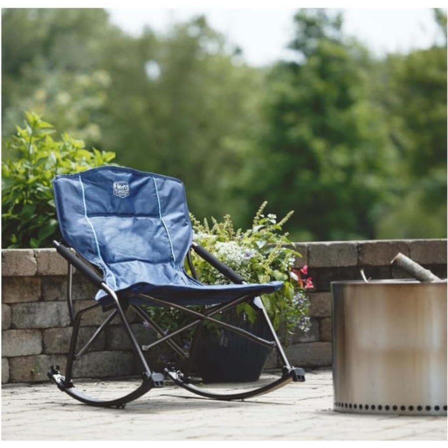 Folding Rocking Camping Chair  - Outdoor Camping Rocker 리뷰 및 가격