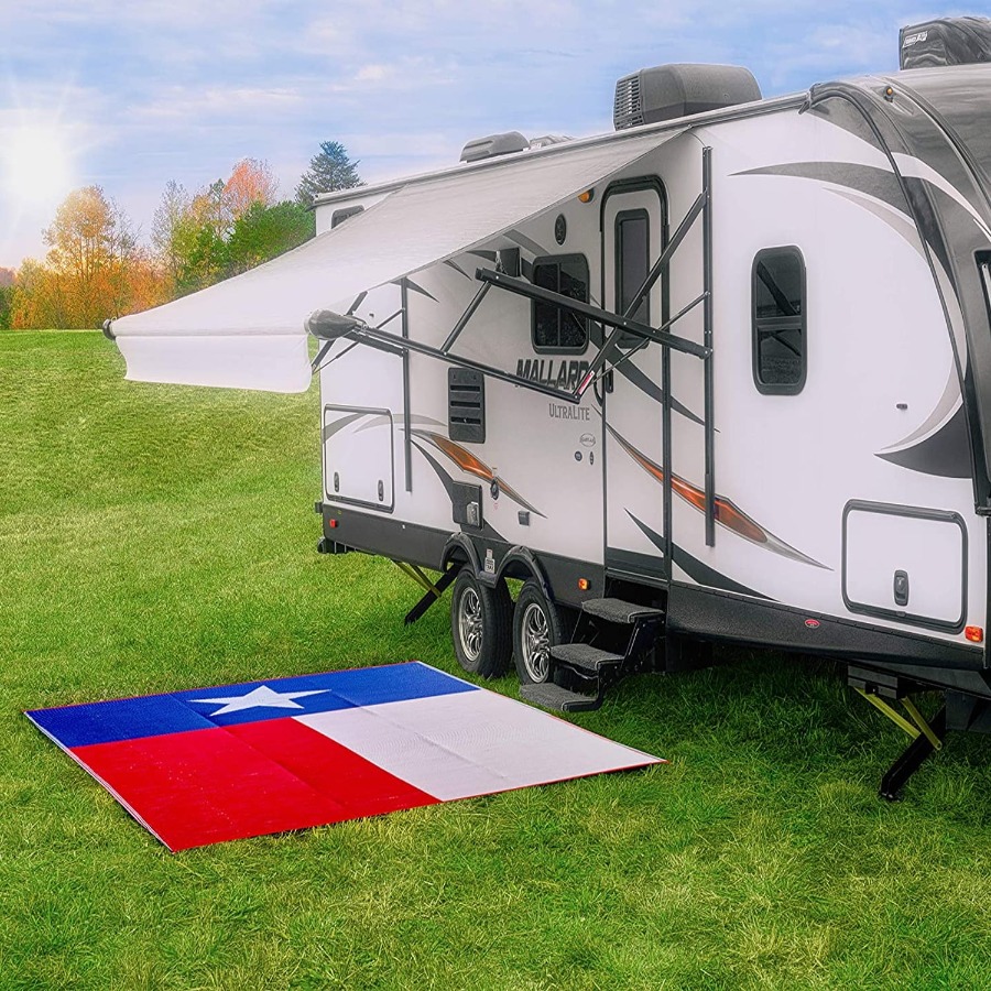 9' x 12' Reversible RV Outdoor - Outdoor Camping In Texas 리뷰 및 가격