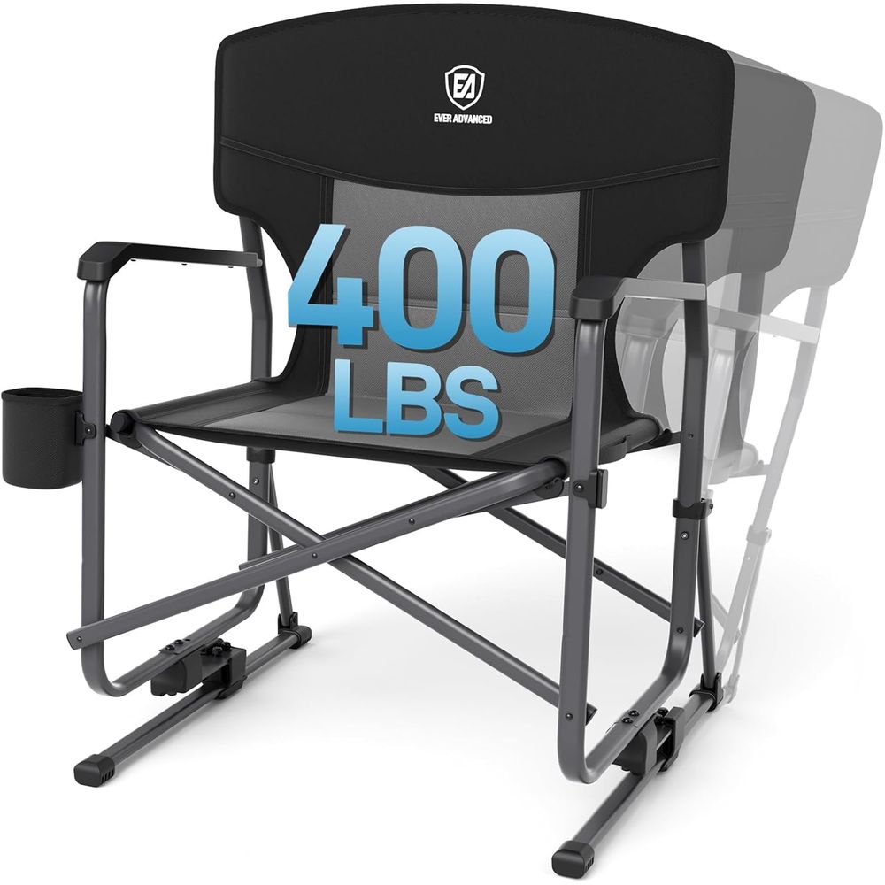 Rugged Black Camping Rocker Ch - Outdoor Camping Rocker 리뷰 및 가격