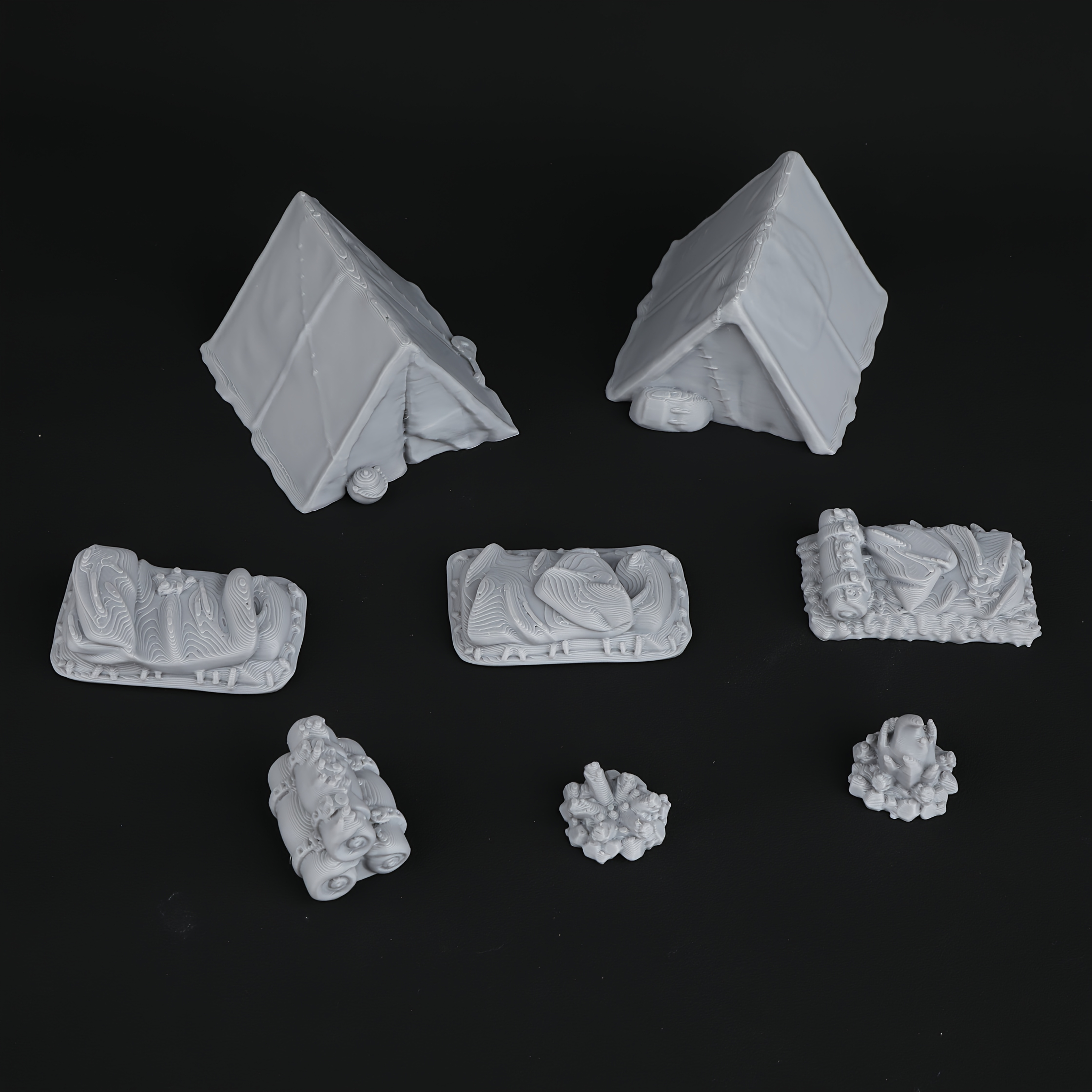 8pcs RPG Adventurer's Camp Min - Outdoor Camping Outfit 리뷰 및 가격