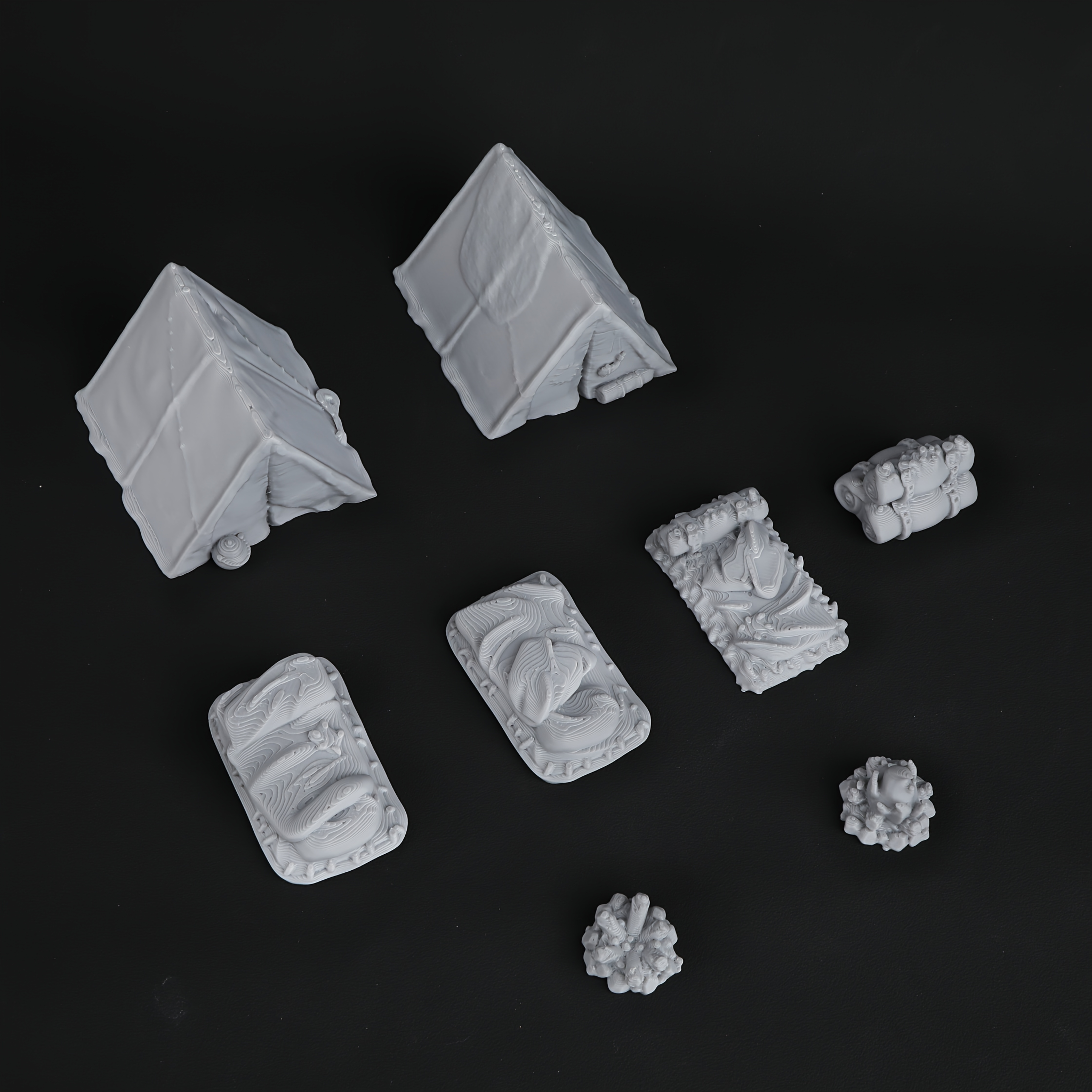 8pcs RPG Adventurer's Camp Min - Outdoor Camping Outfit 리뷰 및 가격