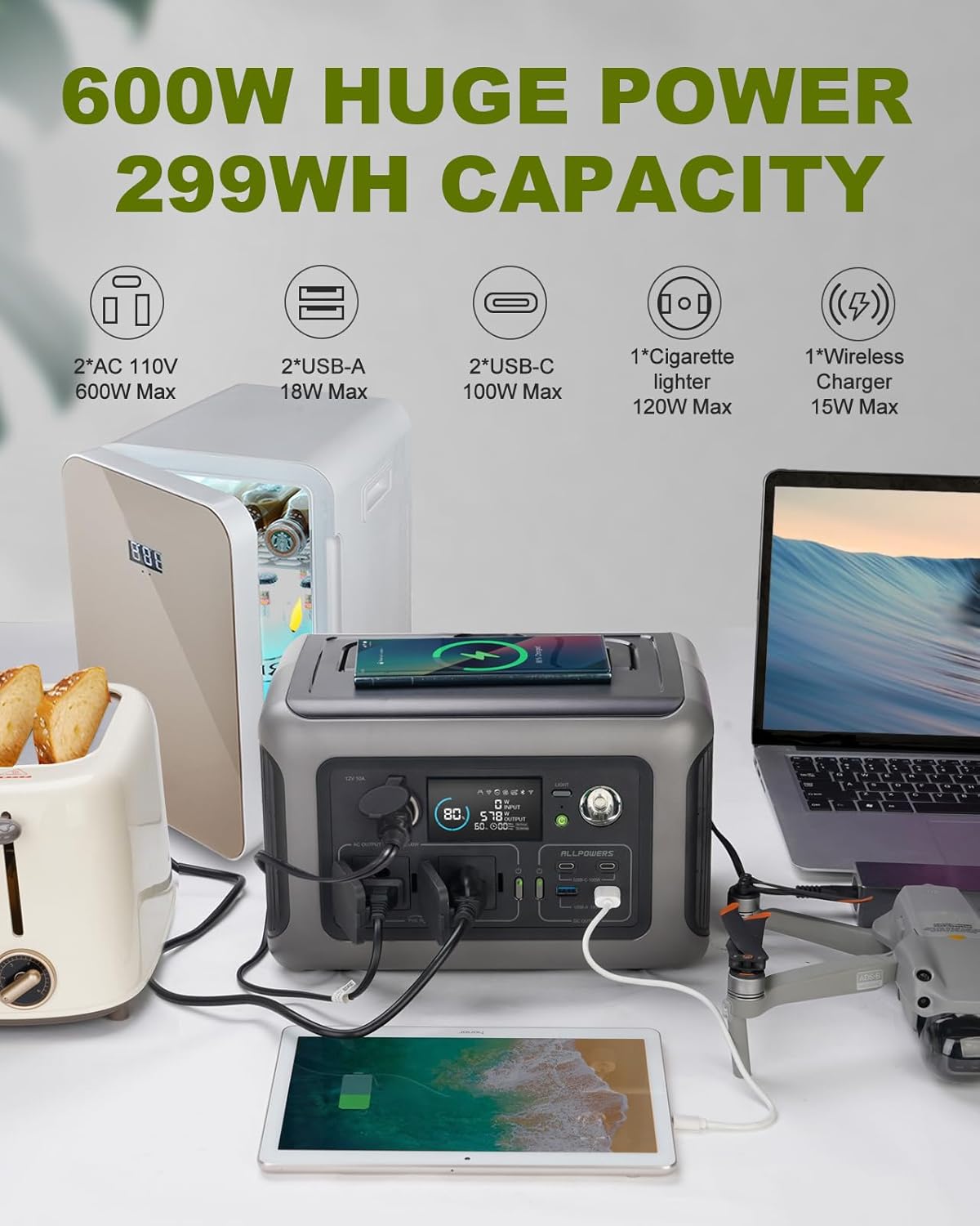 ALLPOWERS Portable Power Stati - Outdoor Camping Outfit 리뷰 및 가격