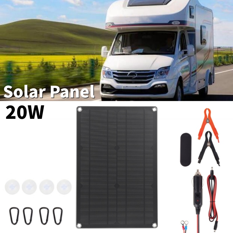 20W Solar Panel Kit High Conve - Outdoor In Camping 리뷰 및 가격