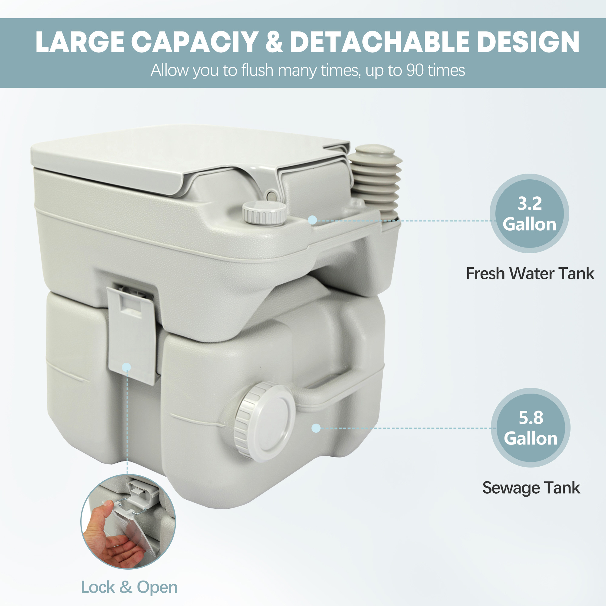 5.3 Gallon Separate-able Splas - Outdoor In Camping 리뷰 및 가격