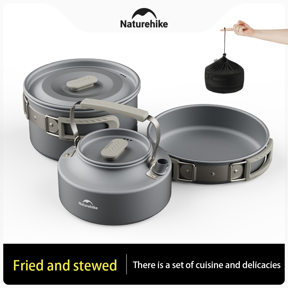 Naturehike Outdoor Pot Set,Cam - Outdoor Camping Cooking Equipment 리뷰 및 가격
