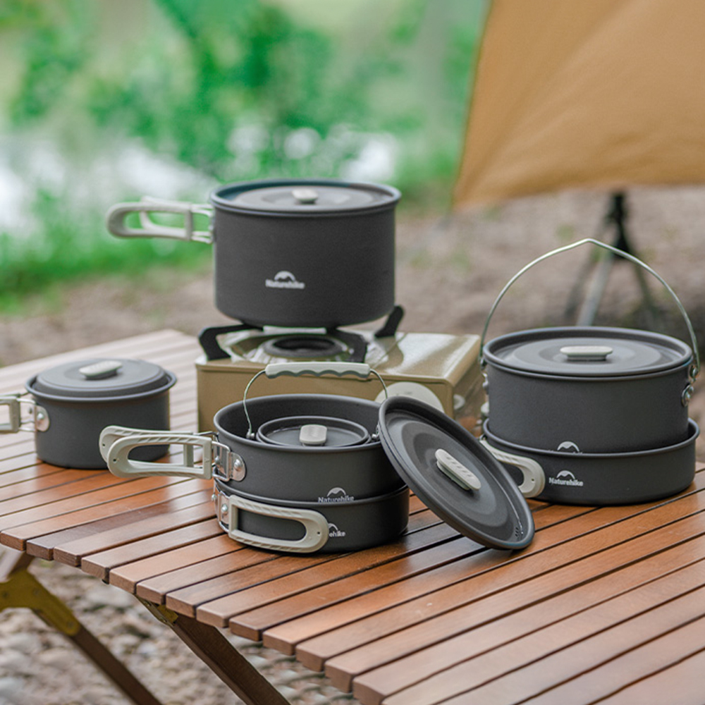 Naturehike Outdoor Pot Set,Cam - Outdoor Camping Cooking Equipment 리뷰 및 가격
